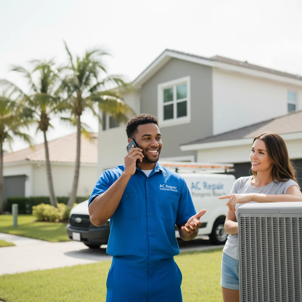 AC Repair Pompano Beach customer support in Round Mountain